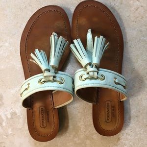 Coach Tassle Sandal